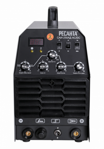 Сварочный аппарат инверторный Ресанта САИ-250 АД AC/DC