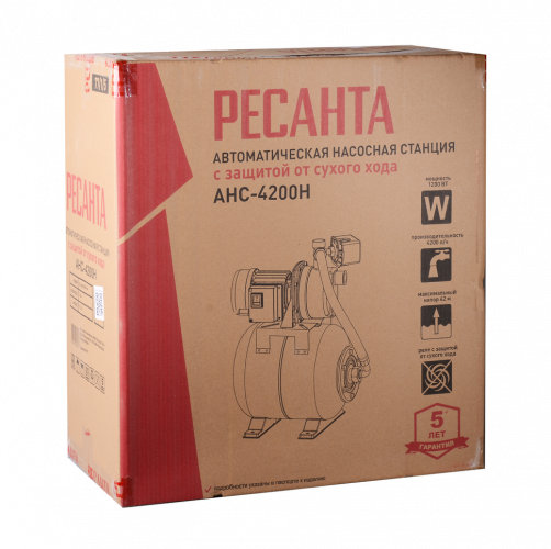 Автономная насосная станция Ресанта АНС-4200Н