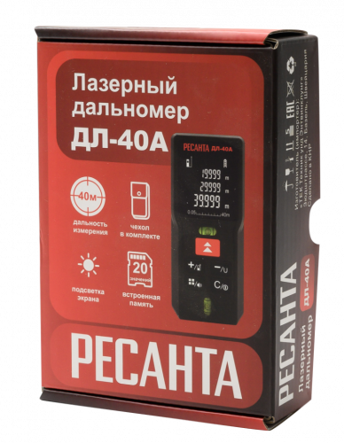 Лазерный дальномер РЕСАНТА ДЛ-40A