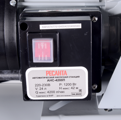 Автономная насосная станция Ресанта АНС-4200П