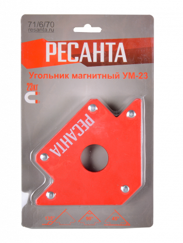 Угольник магнитный УМ-23 Ресанта