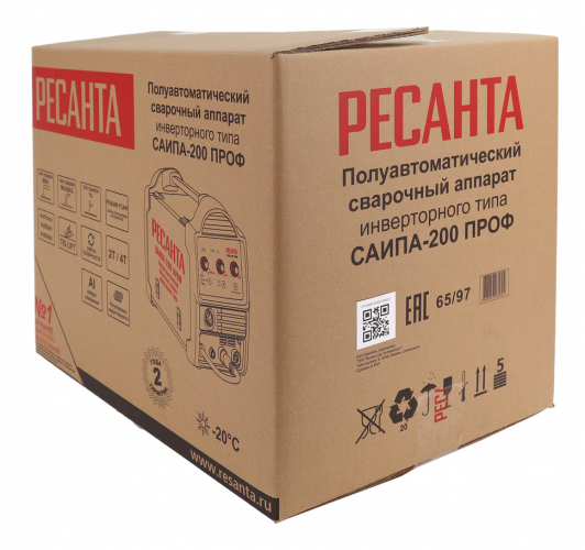 Сварочный полуавтомат Ресанта САИПА-200 ПРОФ (MIG/MAG)