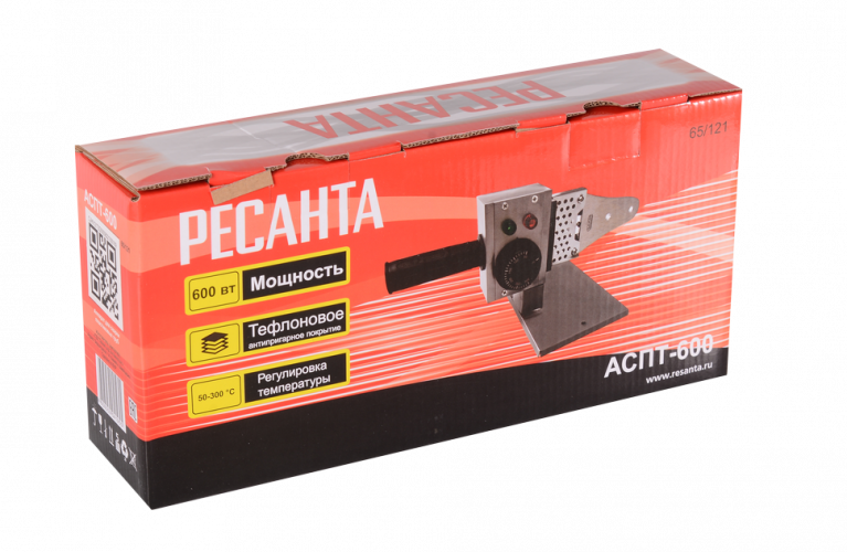 Аппарат для сварки ПВХ труб Ресанта АСПТ-600