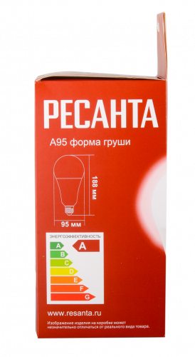 Лампа светодиодная Ресанта LL-R-A95-25W-230-4K-E27
