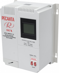 Стабилизатор напряжения серии LUX РЕСАНТА АСН-3000Н/1-Ц
