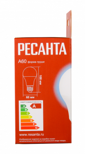 Лампа светодиодная Ресанта LL-R-A60-11W-230-6K-E27