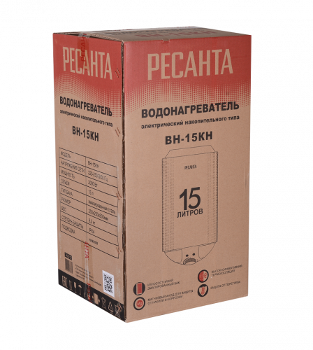 Водонагреватель накопительный ВН-15КН Ресанта