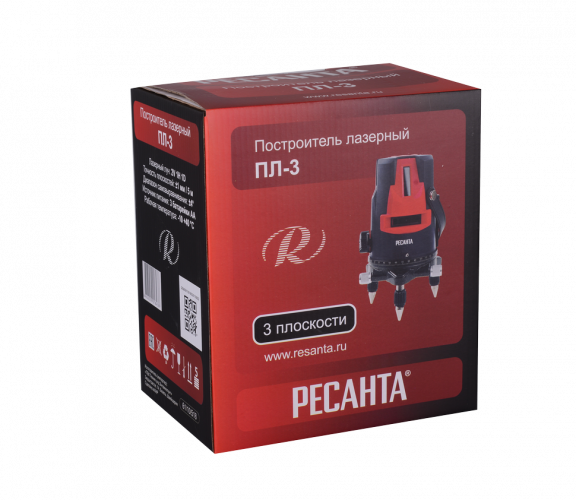 Построитель плоскостей лазерный ПЛ-3 Ресанта