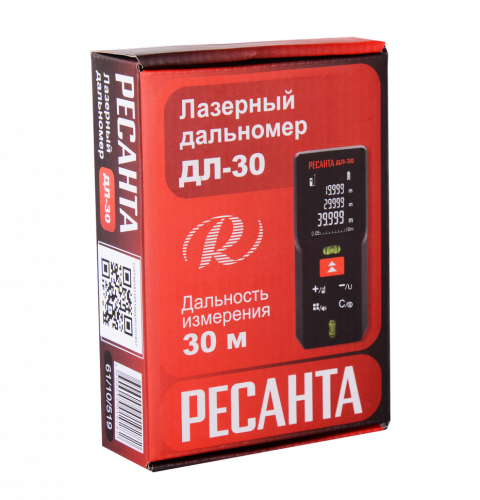 Лазерный дальномер РЕСАНТА ДЛ-30