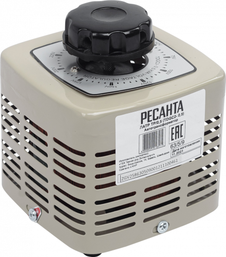 Автотрансформатор ЛАТР Ресанта ТР/0,5 (TDGC2-0,5)