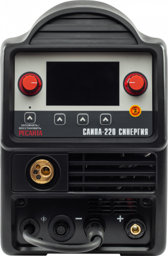 Сварочный полуавтомат Ресанта САИПА-220 Синергия (MIG/MAG)