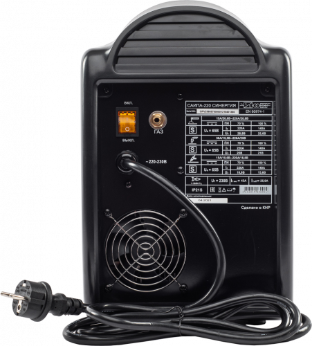 Сварочный полуавтомат Ресанта САИПА-220 Синергия (MIG/MAG)