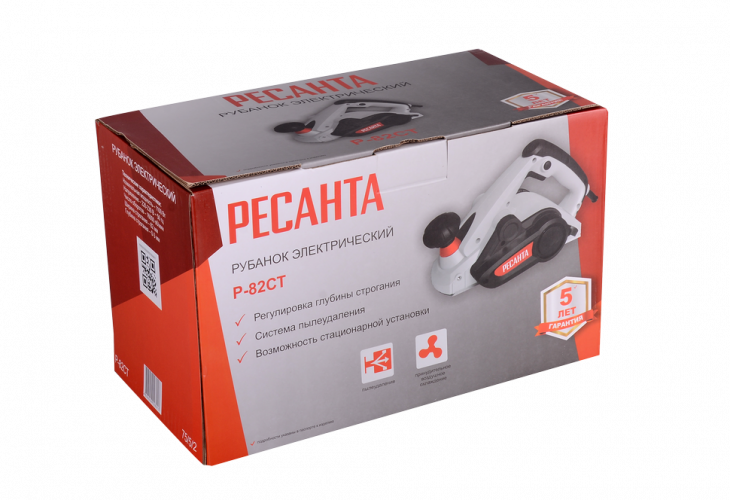 Рубанок электрический Ресанта Р-82СТ