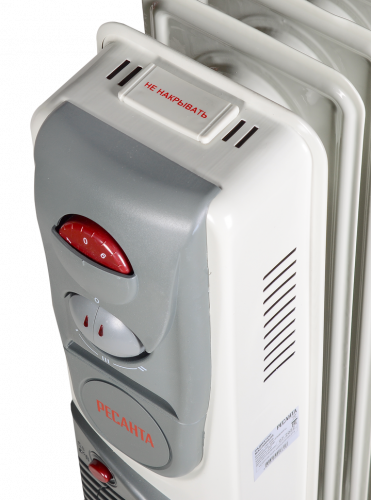 Масляный радиатор РЕСАНТА ОМ-9НВ с вентилятором